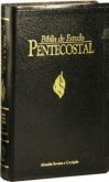 BÍBLIA DE ESTUDO PENTECOSTAL PRETA - LUXO - MÉDIA
