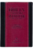 Biblia de Estudo Plenitude Com as Palavras de Jesus em Vermelho Bicolor RC Com Indice
