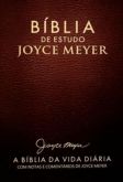 Bíblia De Estudo Joyce Meyer NVI Média Letra Grande Edição de Luxo Café