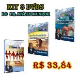 KIT 3 DVDS O PODER DA UNIDADE E DA VISÃO. Pr. Myles Munroe