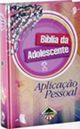 Biblia da Adolescente Aplicação Pessoal Capa Dura Rosa