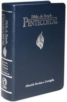 Biblia de Estudo Pentecostal Grande Azul