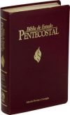 Biblia de Estudo Pentecostal Media Vinho