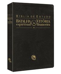 BÍBLIA DE EST. BATALHA ESP. E VITÓRIA FINANCEIRA - PRETA Dr. Morris Cerullo